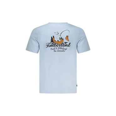 TIMBERLAND T-SHIRT MANICHE CORTE UOMO AZZURRO