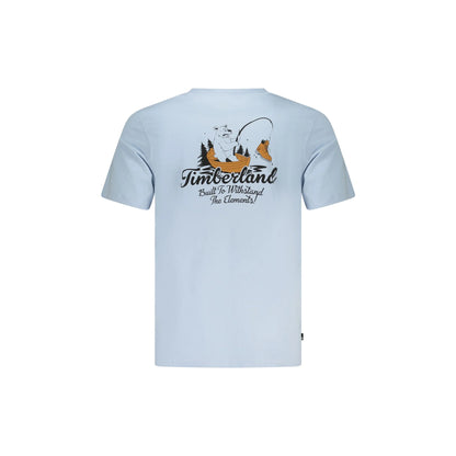 TIMBERLAND T-SHIRT MANICHE CORTE UOMO AZZURRO