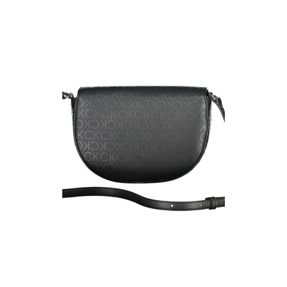 Calvin Klein Borsa Donna a Tracolla Nera con Tasca Interna e Chiusura a Magnete Borse nero - vista 2
