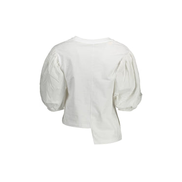 Gaelle Paris T-Shirt Donna Bianca Stampa bianco - vista 2
