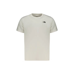 The North Face T-Shirt Maniche Corte Uomo Bianca Ricamo Logo