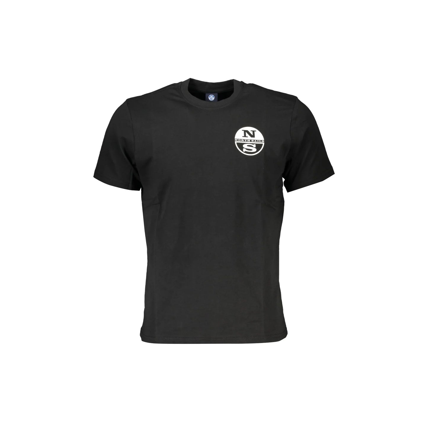North Sails T-Shirt Uomo Girocollo Stampa Logo Nero - foto prodotto