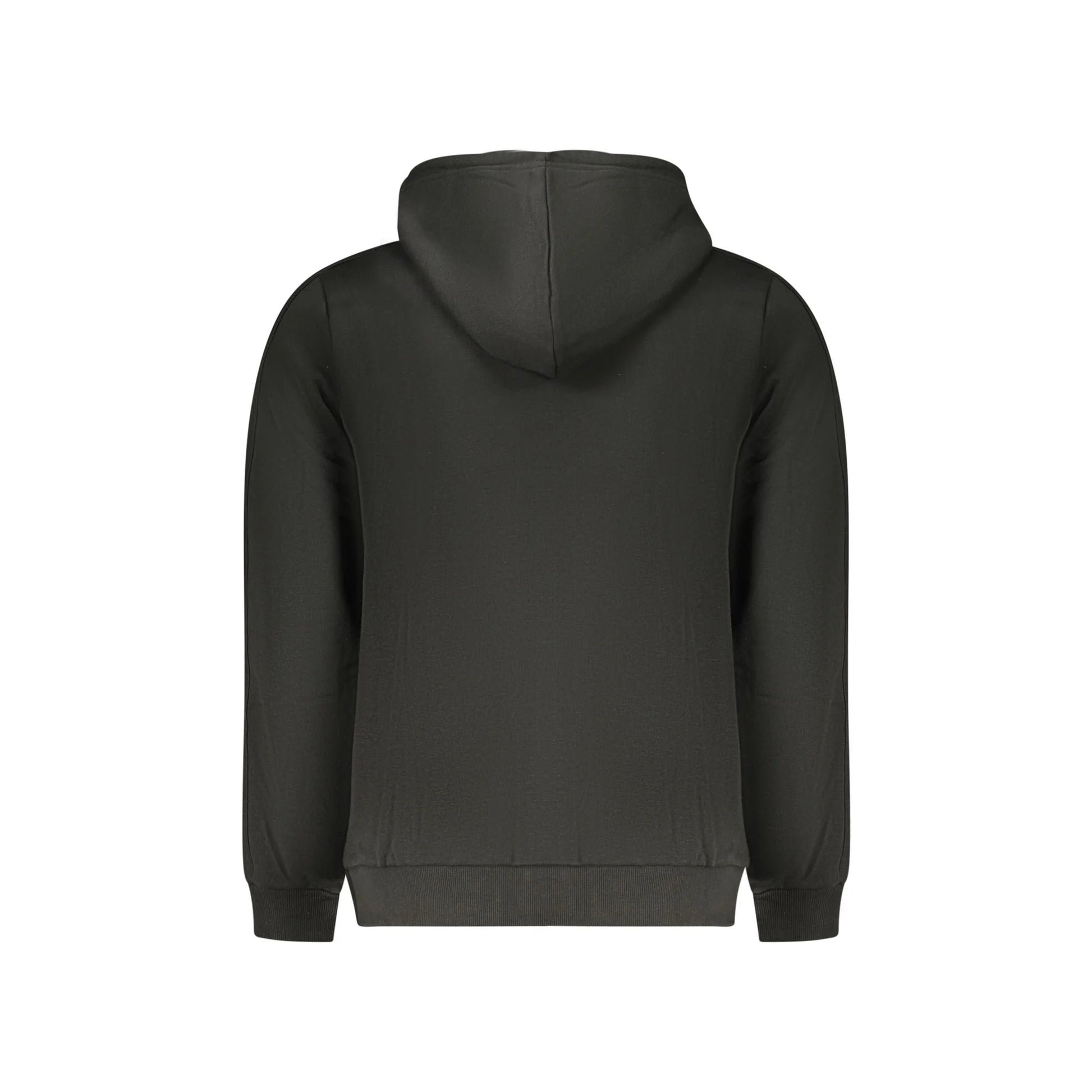 U.S. Grand Felpa Uomo Nera Zip Cappuccio Felpata Logo Felpe nero - vista 3