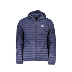 North Sails Veste Homme Bleu à Capuche avec Logo
