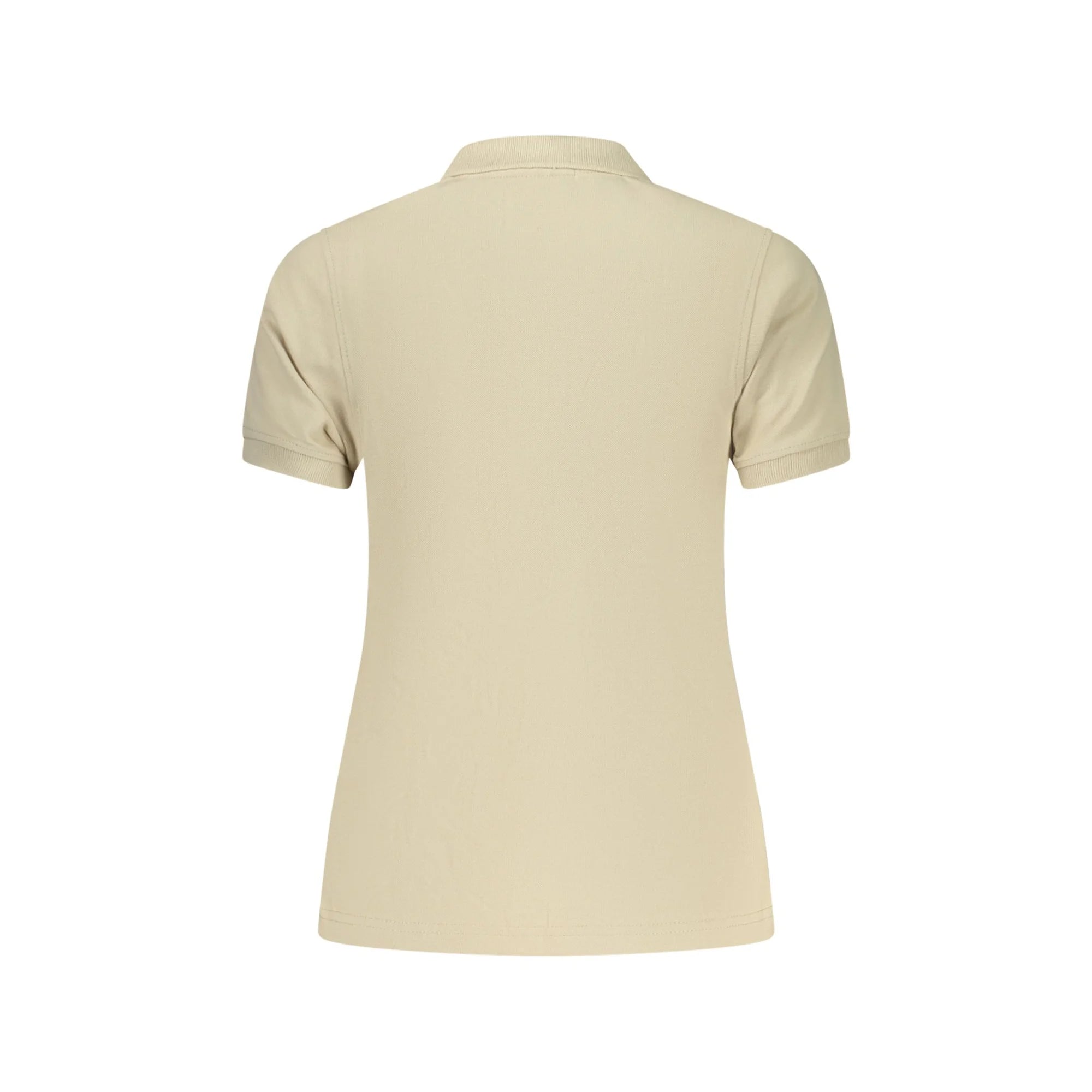 NORWAY 1963 POLO MANICHE CORTE DONNA BEIGE