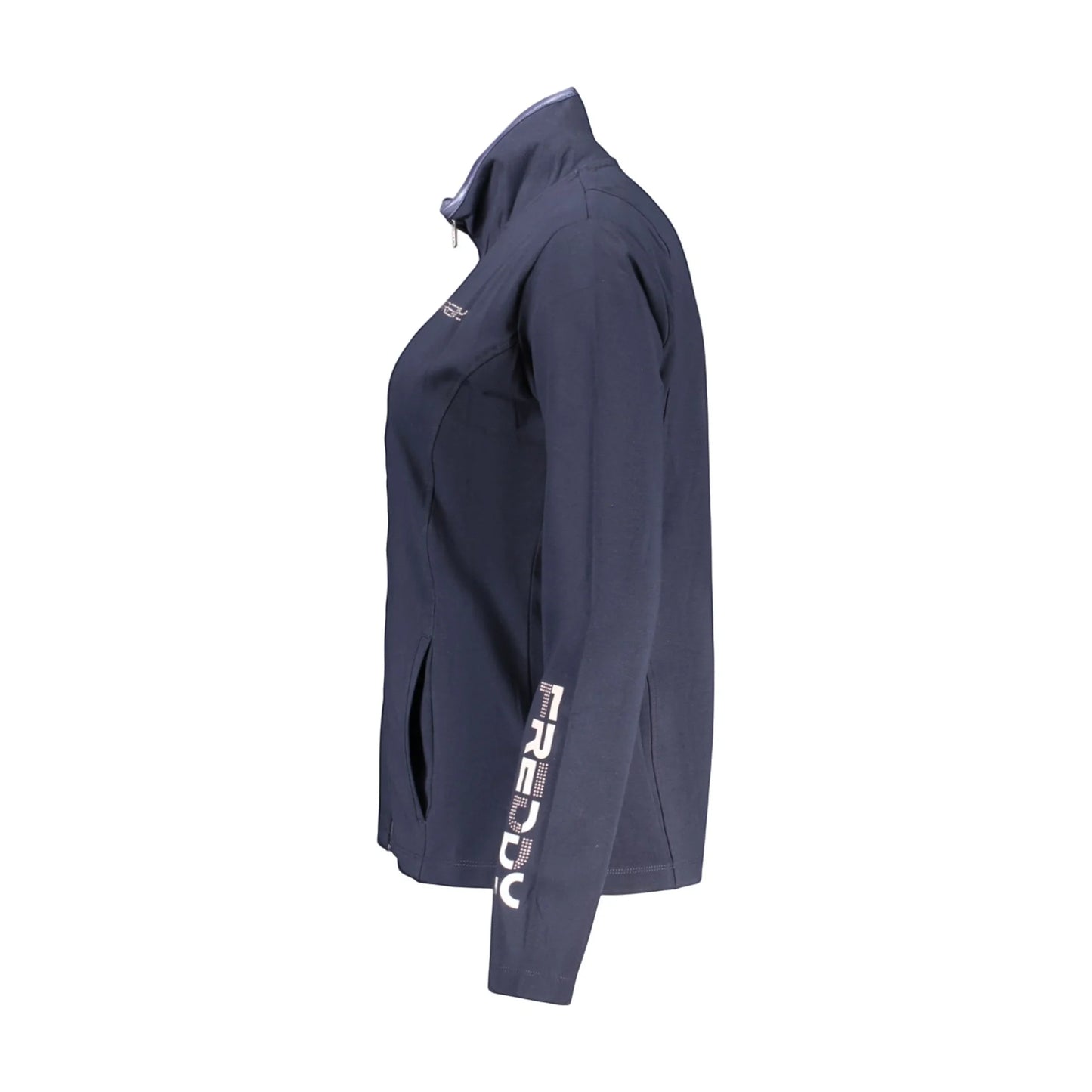 FREDDY FELPA CON ZIP DONNA BLU