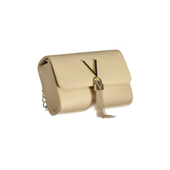 Valentino Bags Borsa a Tracolla Donna Beige Dettagli a Contrasto