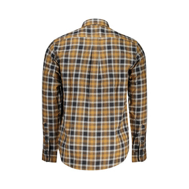 Timberland Camicia Maniche Lunghe Uomo Marrone Ricamo Camicie - vista 2