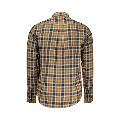 Timberland Camicia Maniche Lunghe Uomo Marrone Ricamo Camicie - vista 2