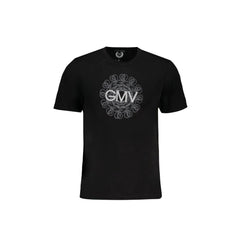 Gian Marco Venturi T-Shirt Krótki Rękaw Mężczyzna Czarna Z Nadrukiem