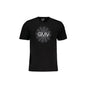 Gian Marco Venturi T-Shirt Maniche Corte Uomo Nera Stampa Nero - foto prodotto