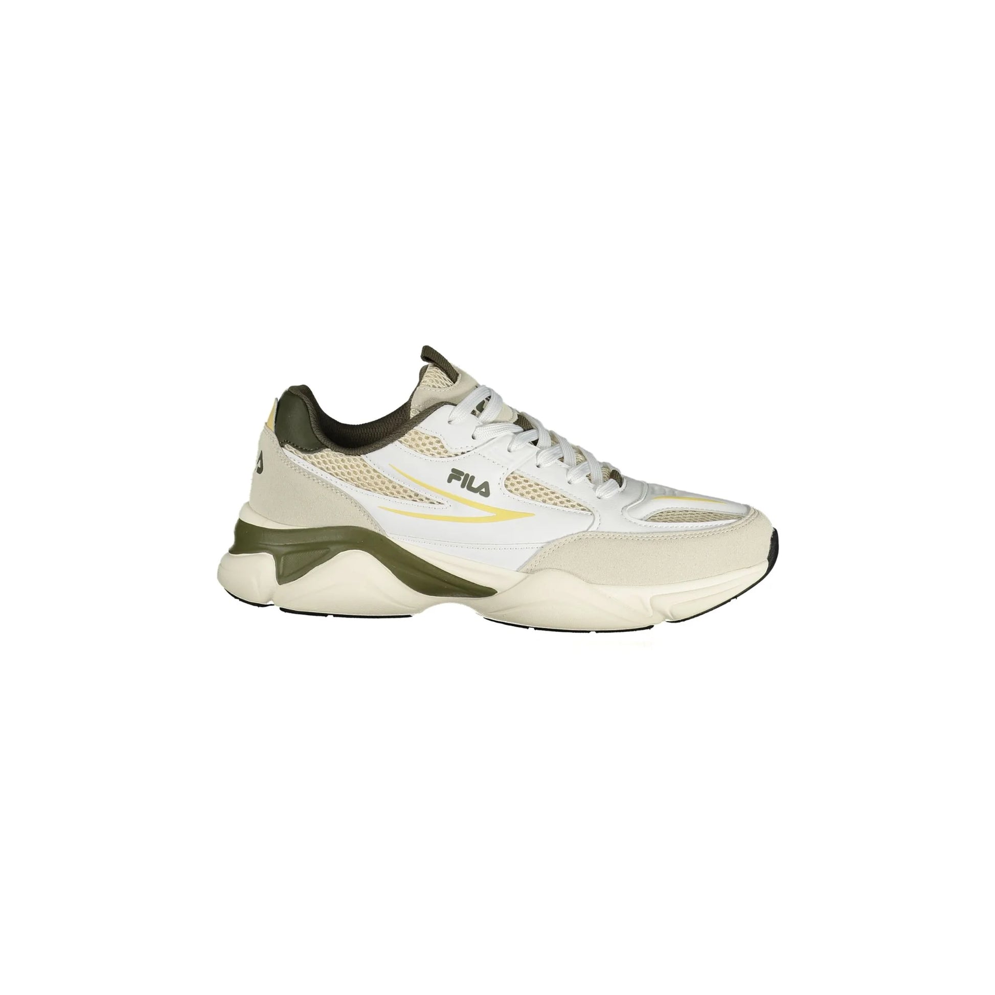 Fila Sneakers Uomo Bianche Stampa Logo Bianco - foto prodotto