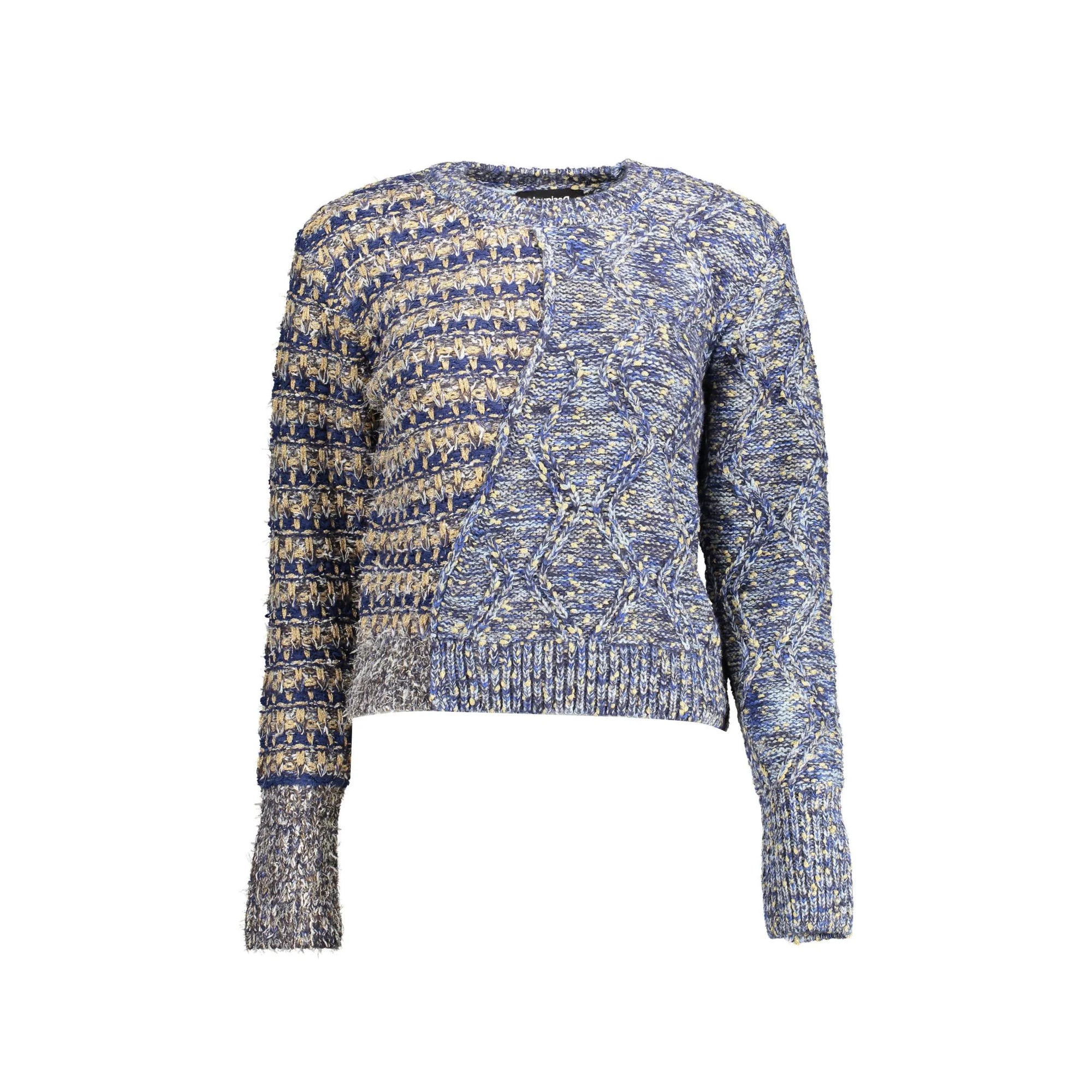 DESIGUAL MAGLIA DONNA BLU