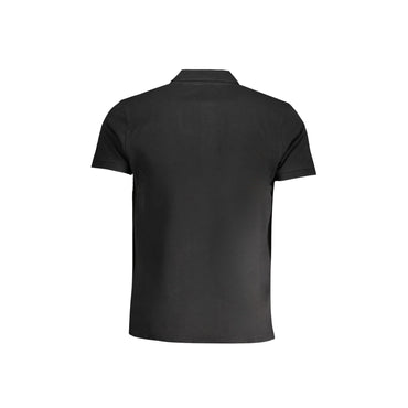 Cavalli Class Polo Maniche Corte Uomo Nera Stampa Logo nero - vista 2
