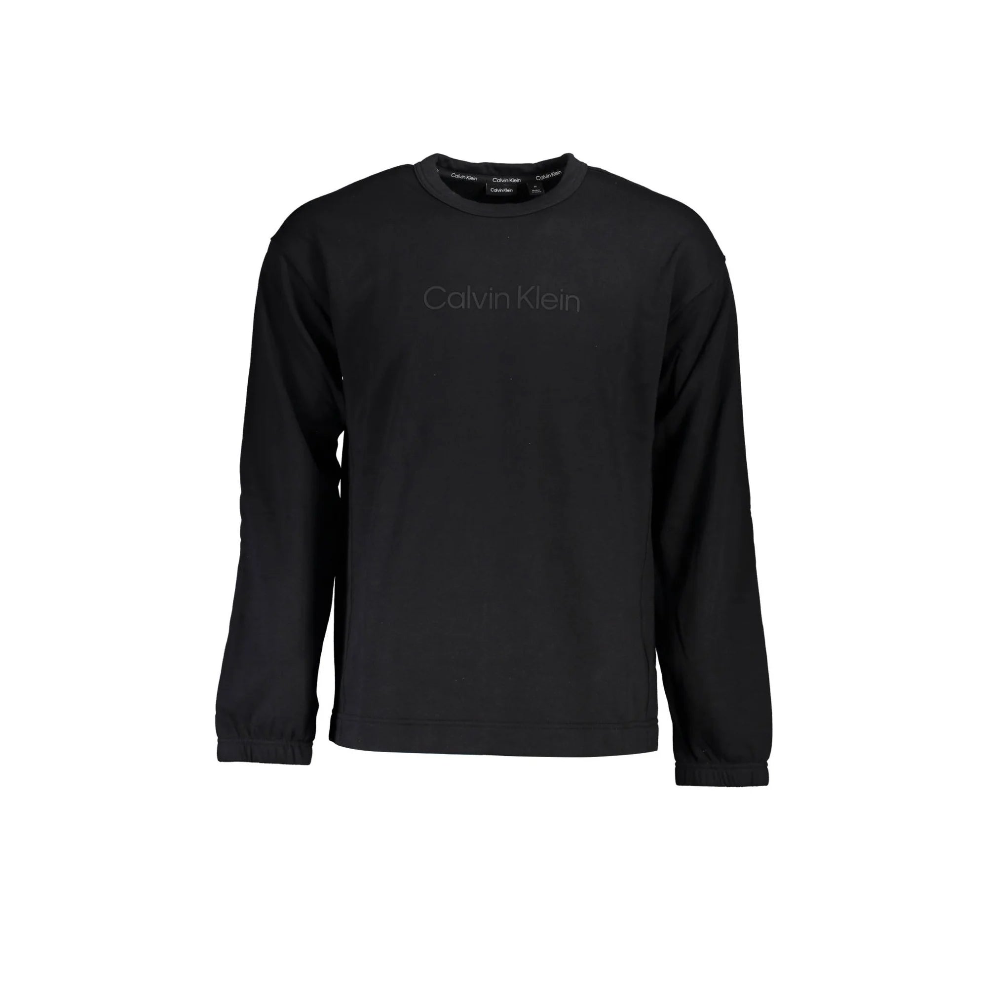 CALVIN KLEIN FELPA SENZA ZIP UOMO NERO