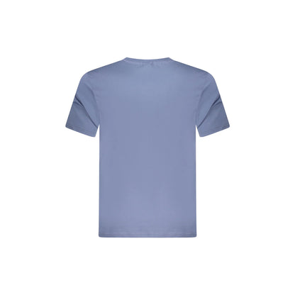 North Sails T-Shirt Maniche Corte Uomo Blu Stampa Logo - vista 2