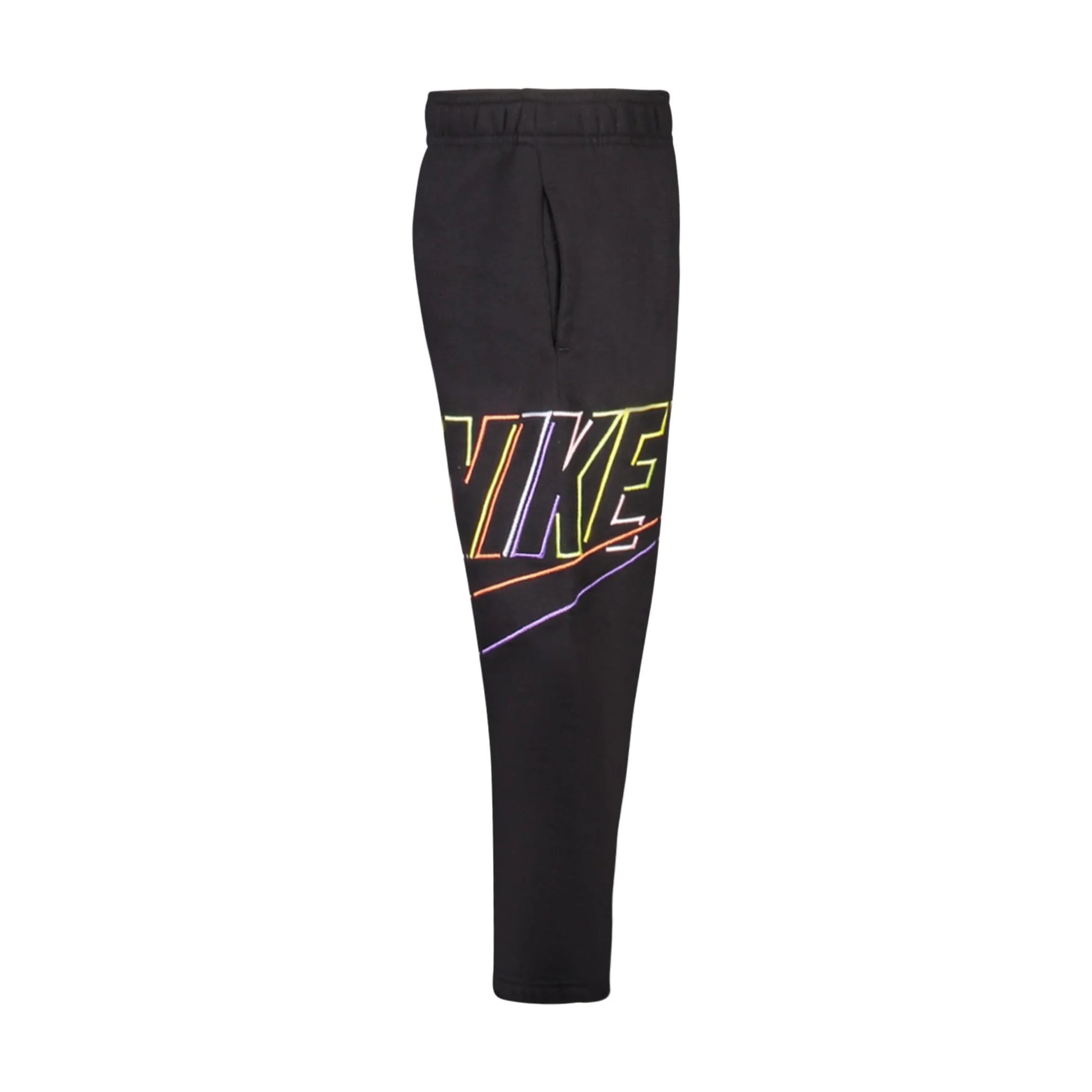 Nike Pantaloni Unisex Neri Ricamo Pantaloni tuta nero - vista 3