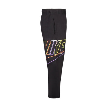 Nike Pantaloni Unisex Neri Ricamo Pantaloni tuta nero - vista 3