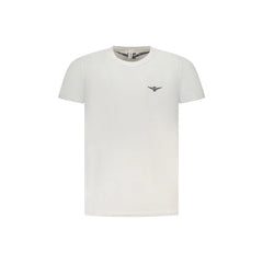 Accademia Militare T-Shirt Maniche Corte Uomo Bianca Stampa Logo