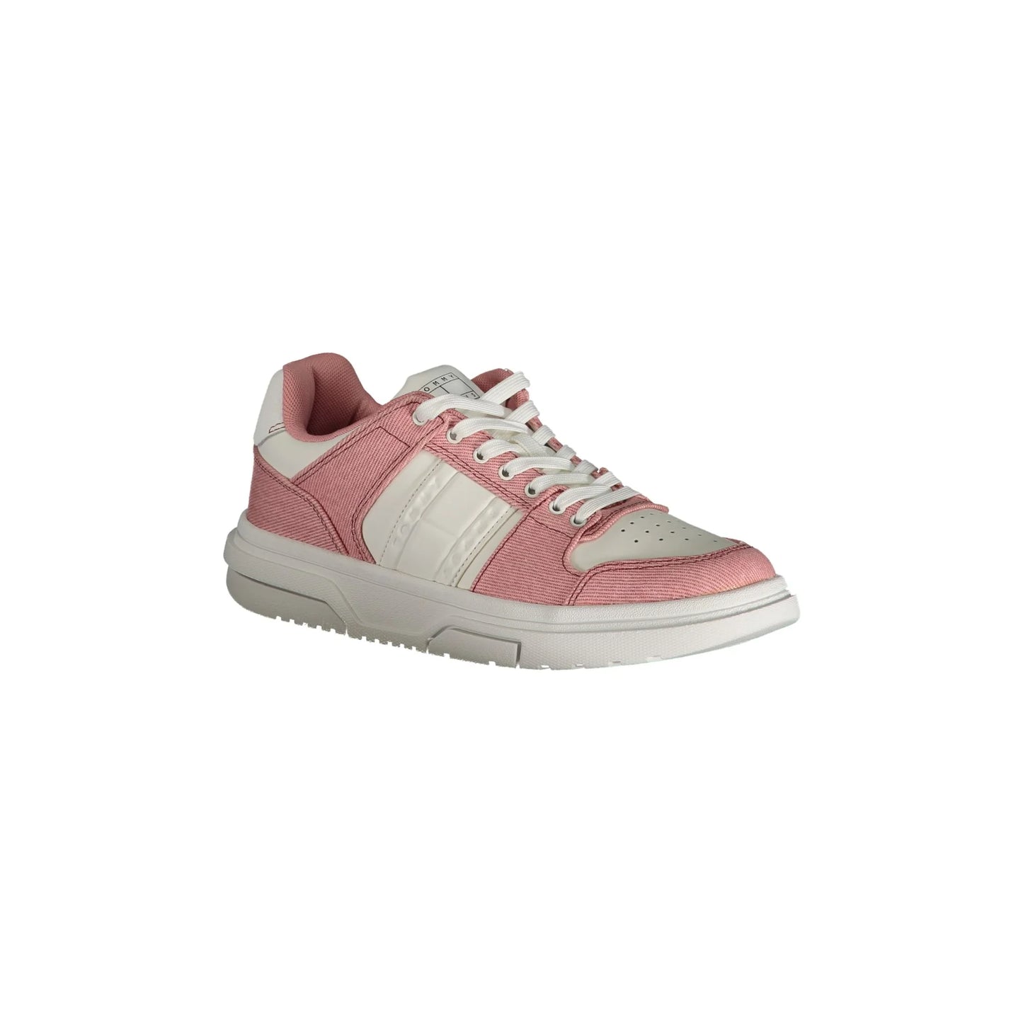 TOMMY HILFIGER Calzatura Sportiva Donna Rosa con Dettagli a Contrasto Sneakers - vista 2