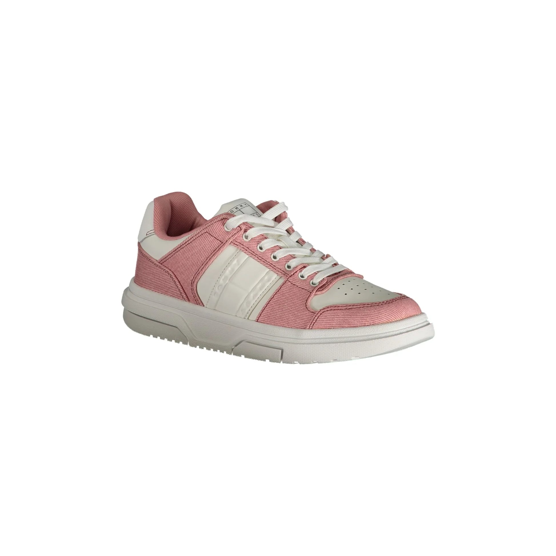 TOMMY HILFIGER Calzatura Sportiva Donna Rosa con Dettagli a Contrasto Sneakers - vista 2