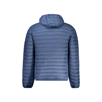 North Sails Giubbotto Uomo Blu con Cappuccio e Logo Giubbotti e Giacche - vista 2