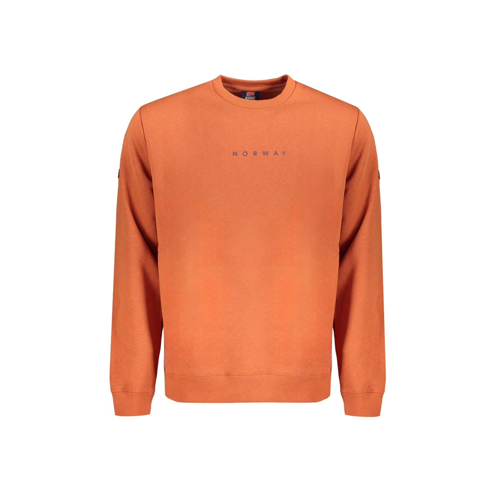 NORWAY 1963 FELPA SENZA ZIP UOMO MARRONE