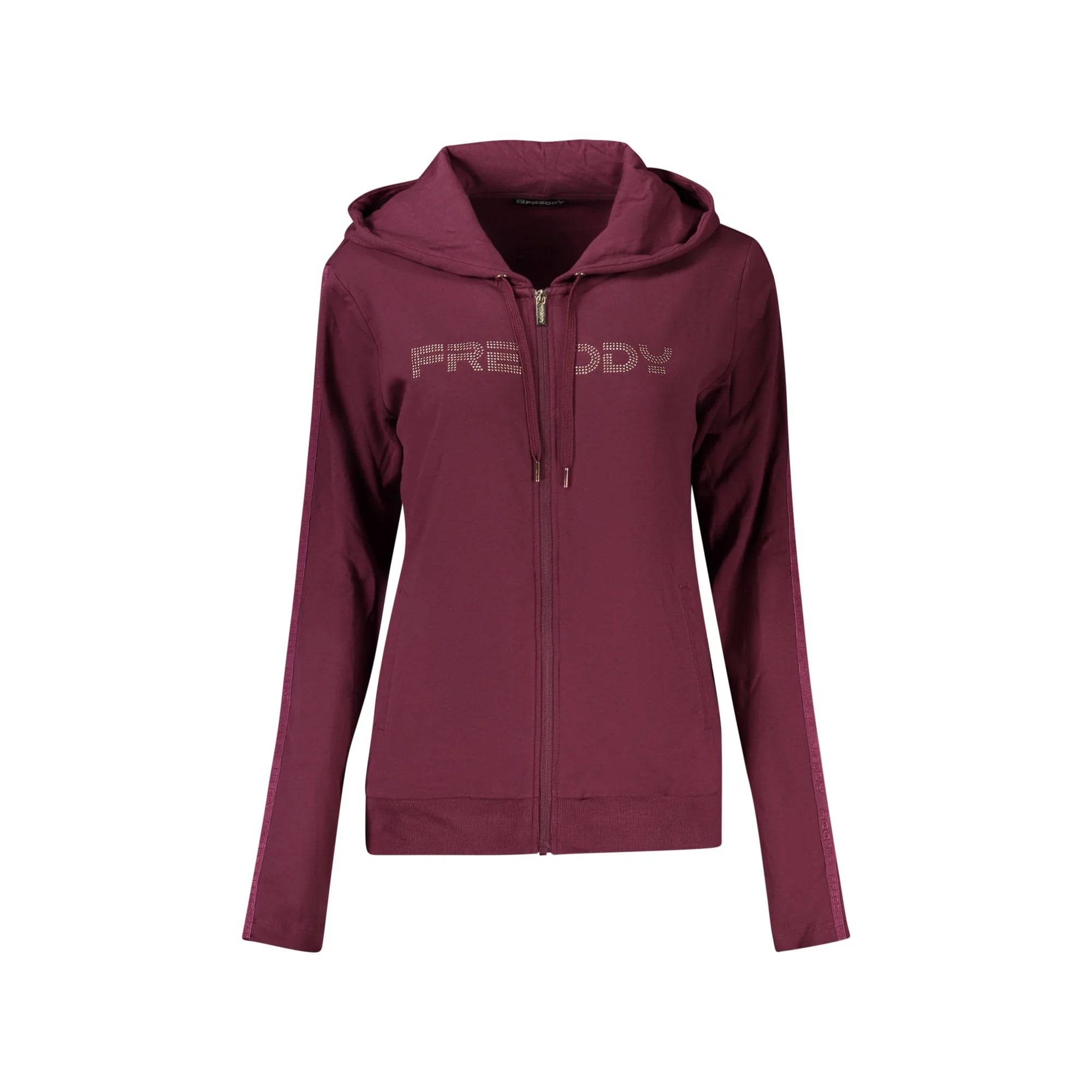 Freddy Felpa Maniche Lunghe Donna Viola Zip Felpe - foto prodotto