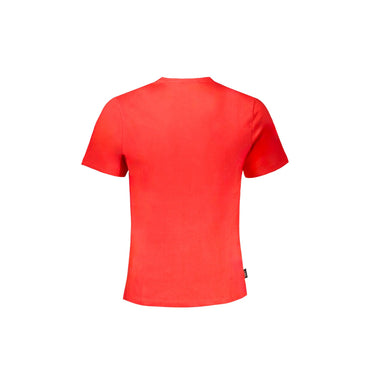 Gian Marco Venturi T-Shirt Maniche Corte Uomo Rossa Ricamo rosso - vista 2
