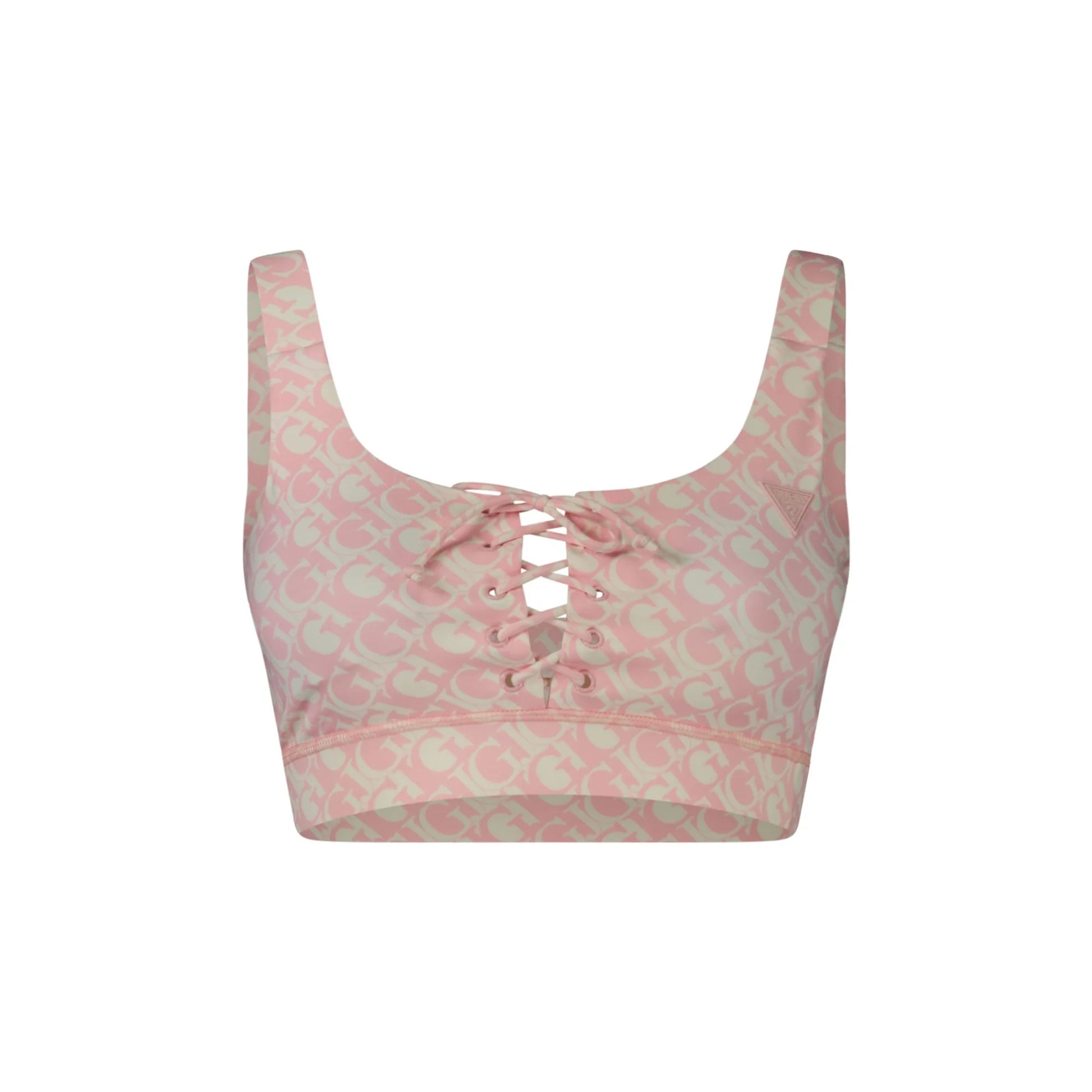 Guess Jeans Camicia Donna Rosa Dettagli a Contrasto Camicie - foto prodotto