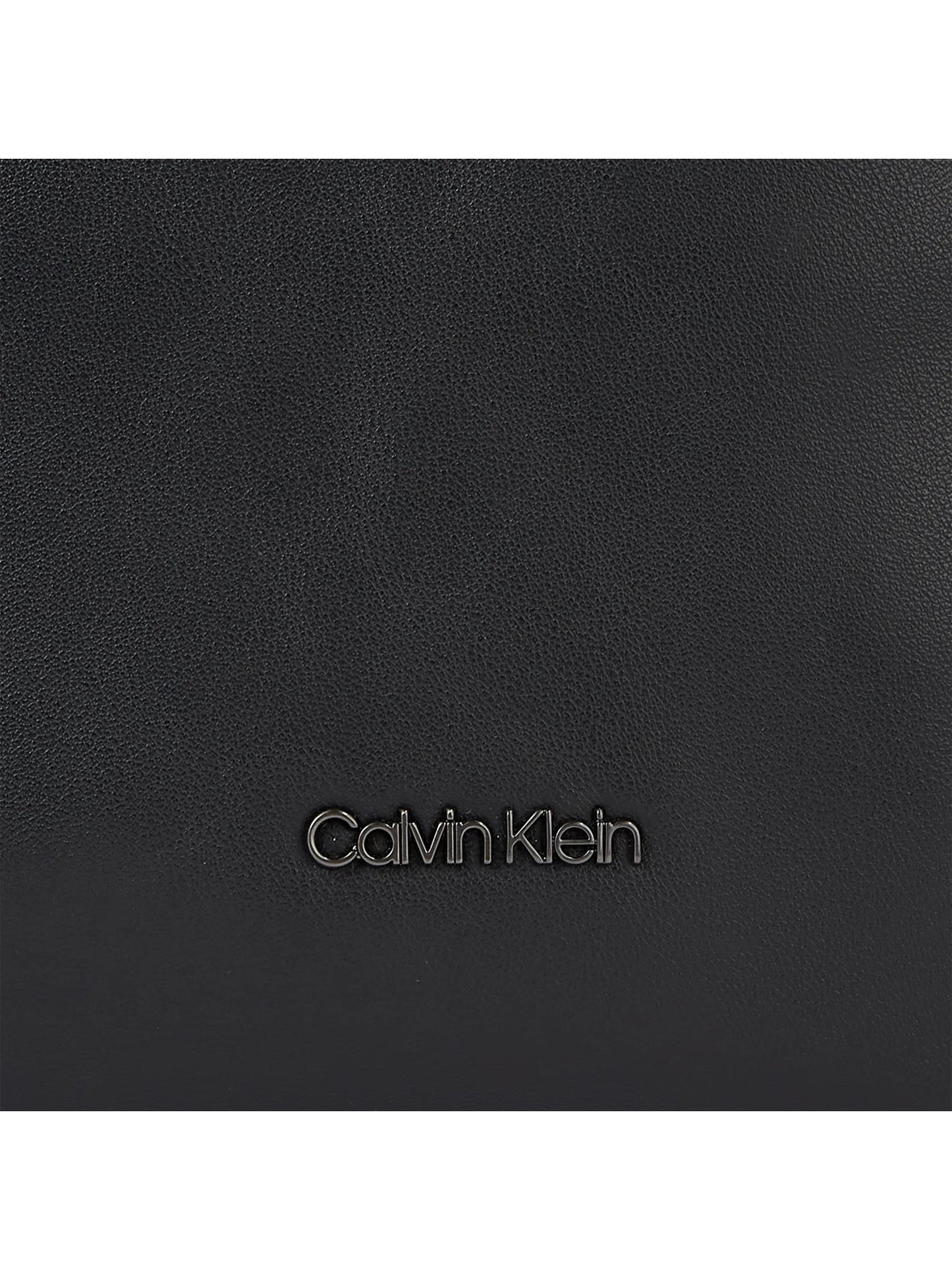 CALVIN KLEIN Borsello Uomo Nero con Tracolla Regolabile e Logo - vista 3