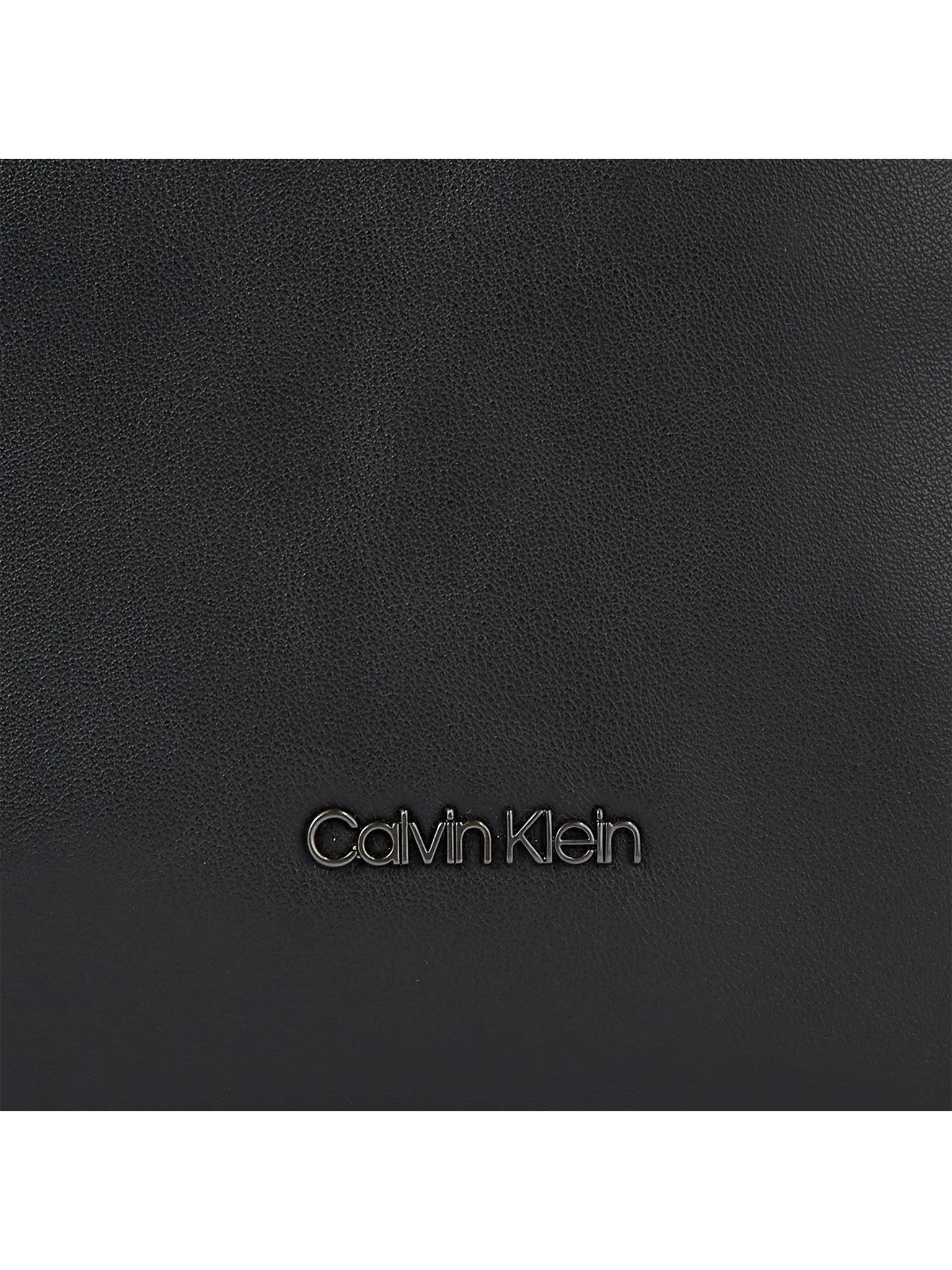 CALVIN KLEIN Borsello Uomo Nero con Tracolla Regolabile e Logo - vista 3
