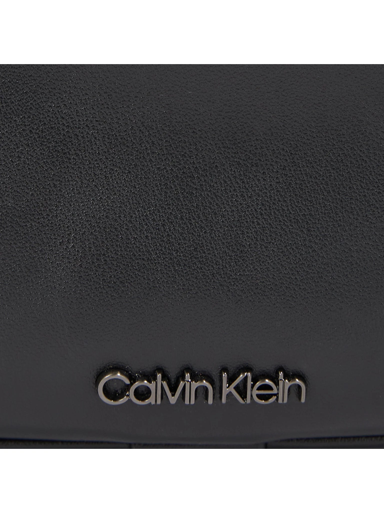 CALVIN KLEIN Borsello Uomo Nero con Tracolla Regolabile e Logo - vista 3