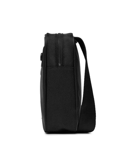CALVIN KLEIN Borsello Uomo Nero con Tracolla Regolabile e Logo - vista 4