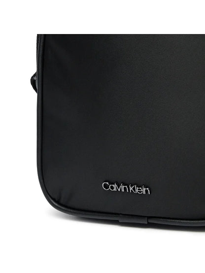 CALVIN KLEIN Borsello Uomo Nero con Tracolla e Portamonete Removibile - vista 3