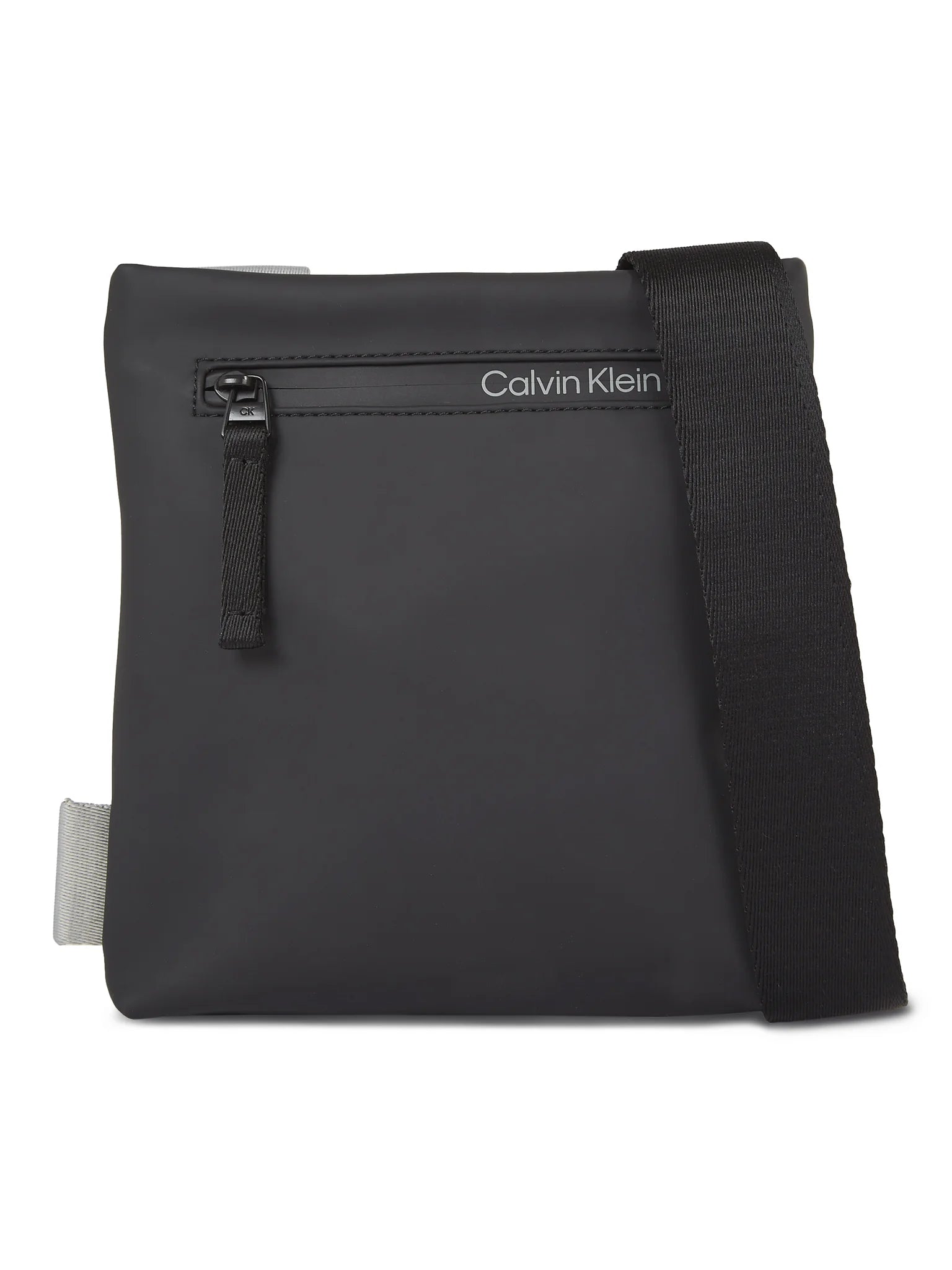 CALVIN KLEIN Borsello Uomo Nero con Tracolla Regolabile e Logo - foto prodotto