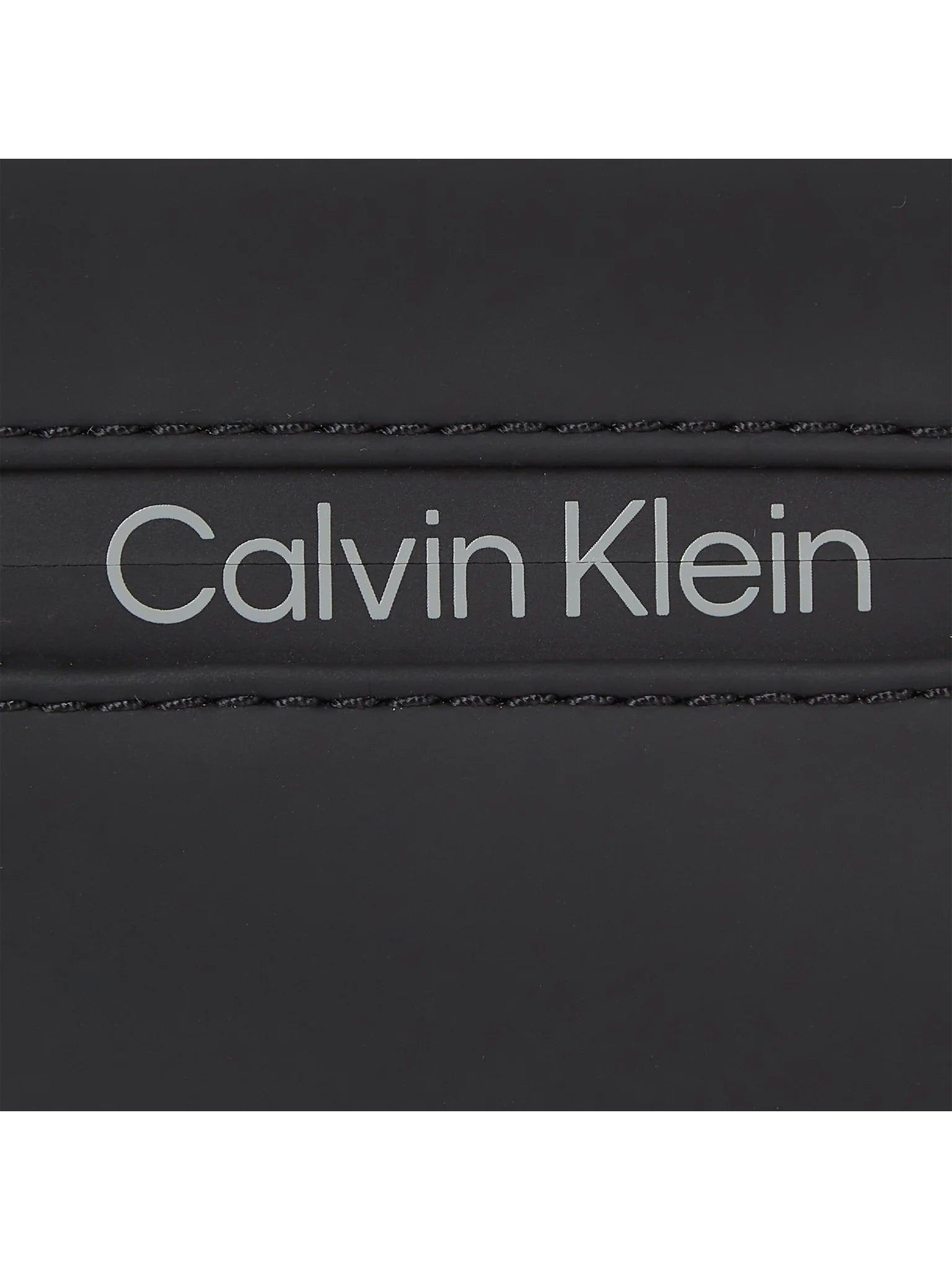 CALVIN KLEIN Borsello Uomo Nero con Tracolla Regolabile e Logo - vista 3
