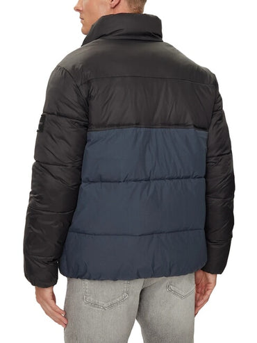 Calvin Klein Giubbotto Uomo Blu con Zip e Dettagli Neri Giubbotti e Giacche nero - vista 2