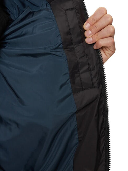 Calvin Klein Giubbotto Uomo Blu con Zip e Dettagli Neri Giubbotti e Giacche nero - vista 5