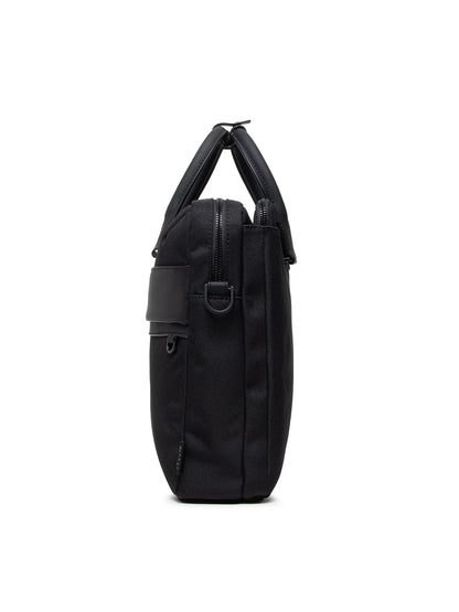 CALVIN KLEIN Cartella Uomo Nera con Tracolla Removibile e Porta PC Borse nero - vista 4
