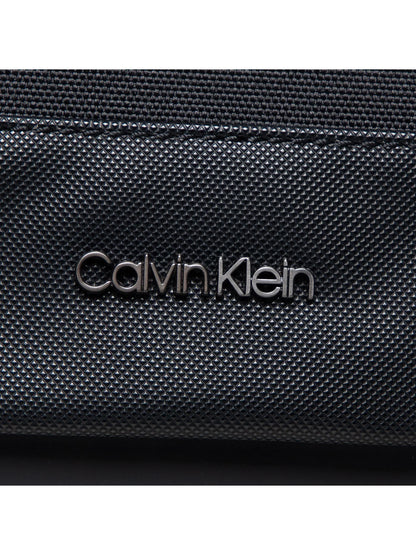 CALVIN KLEIN Cartella Uomo Nera con Tracolla Removibile e Porta PC Borse nero - vista 3