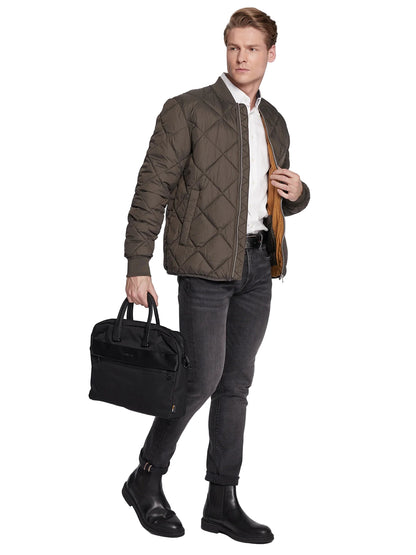 CALVIN KLEIN Cartella Uomo Nera con Tracolla Removibile e Porta PC Borse nero - vista 2