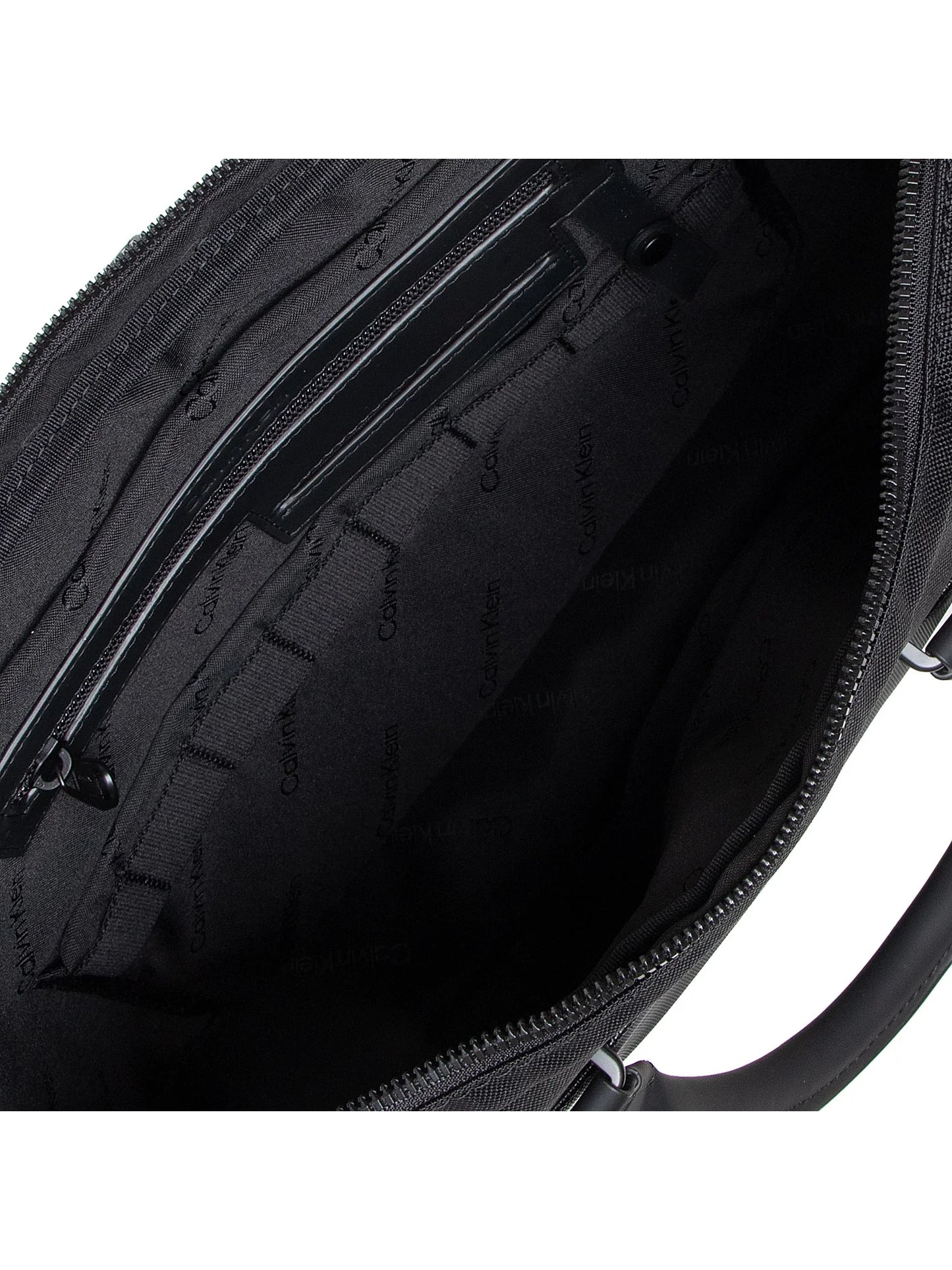 CALVIN KLEIN Cartella Uomo Nera con Tracolla Removibile e Porta PC Borse nero - vista 7
