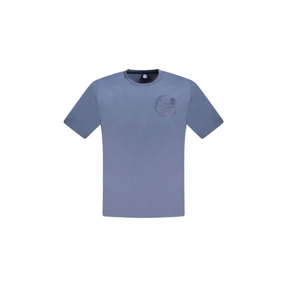 North Sails T-Shirt Maniche Corte Uomo Blu Stampa - foto prodotto