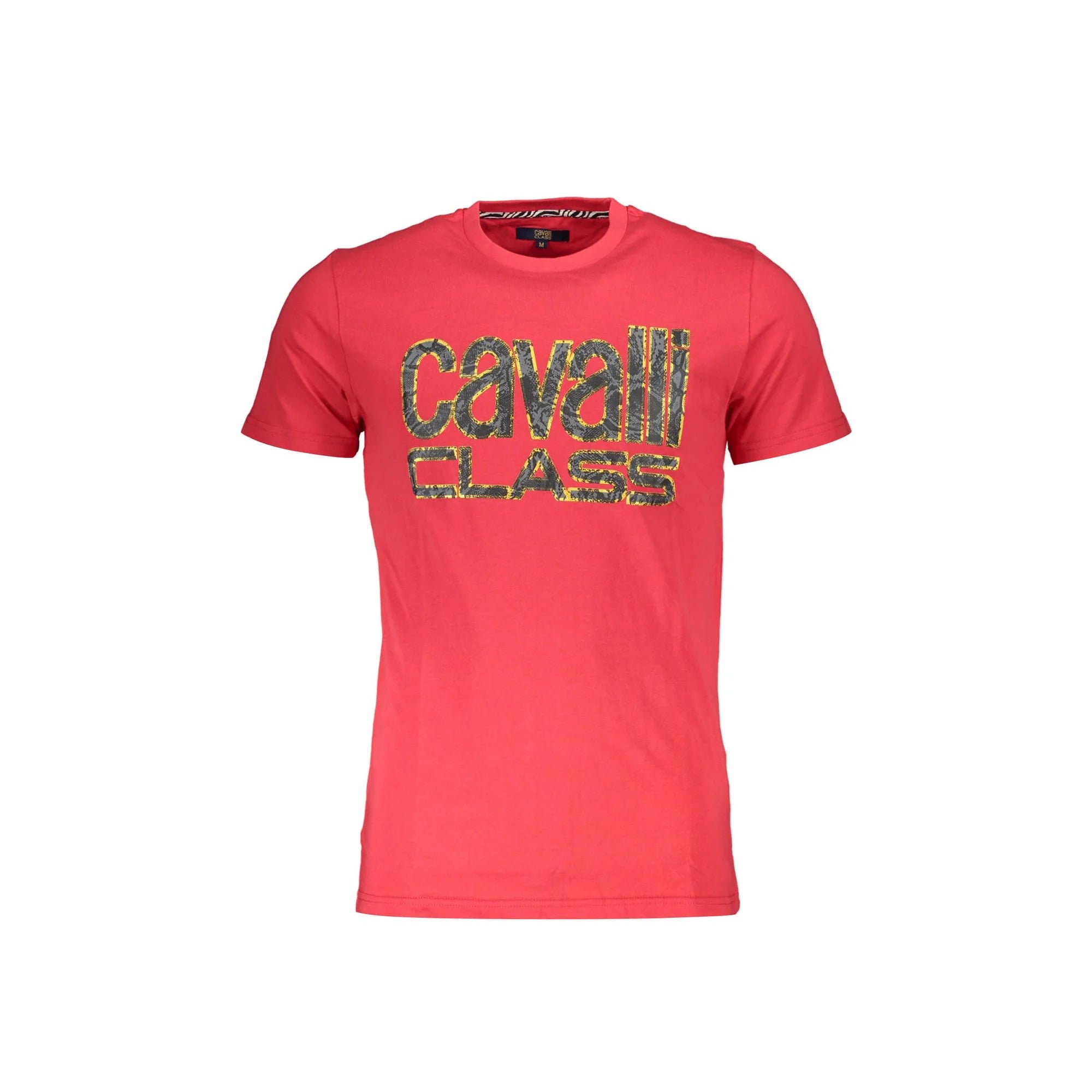CAVALLI CLASS T-SHIRT MANICHE CORTE UOMO ROSSO