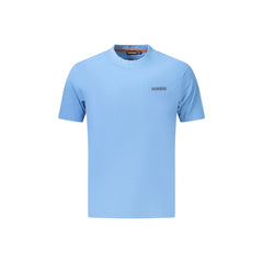 Napapijri Tricou Maneci Scurte Bărbați Albastru Print Logo