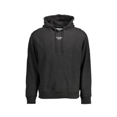 Calvin Klein Sudadera de Manga Larga Hombre Negra Estampado Logo
