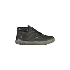U.S. Polo Assn. Sneakers Uomo Nere Stampa Logo