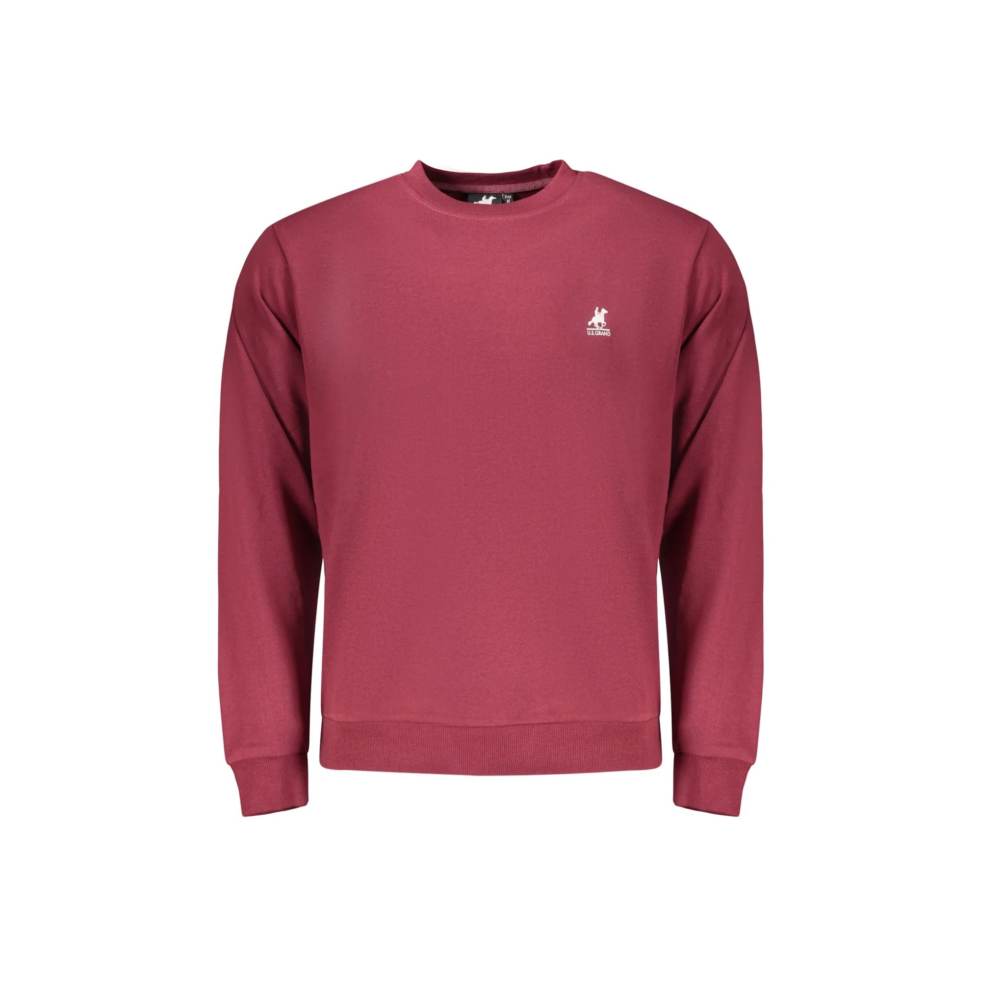 U.S. GRAND FELPA SENZA ZIP UOMO ROSSO