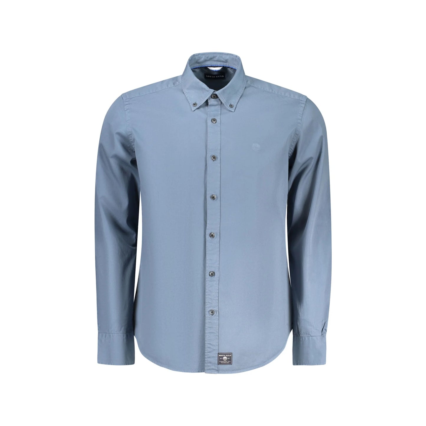 North Sails Camicia Maniche Lunghe Uomo Blu Ricamo Camicie - foto prodotto